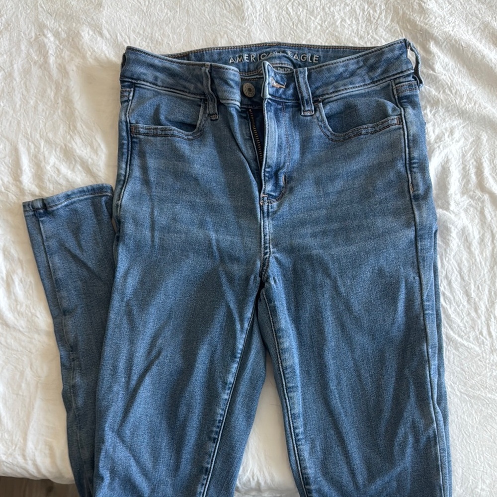 American Eagle Outfitters Women's Blue Jeans